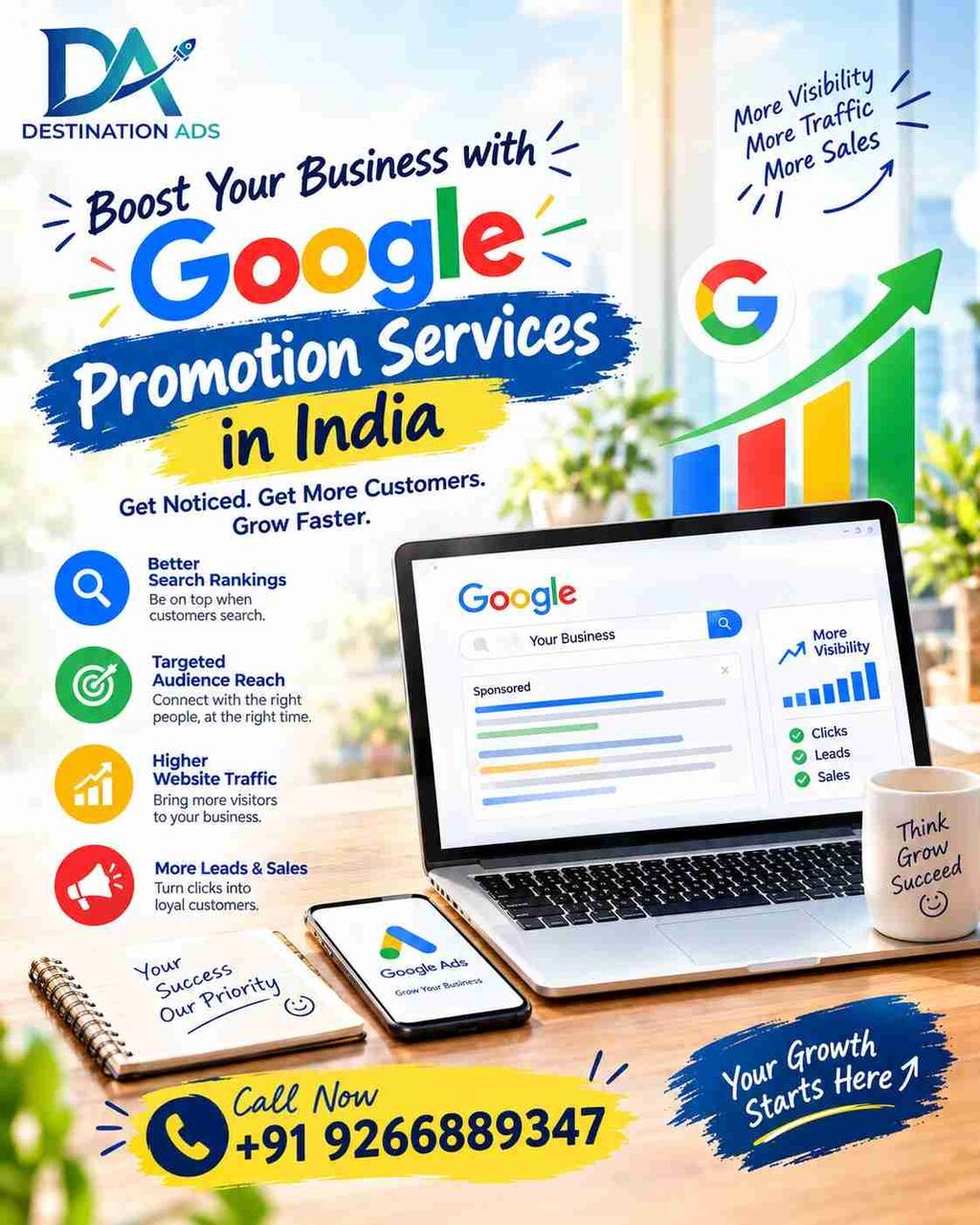 New Delhi, Marketing, Boost Your Business With Google Promotion Services In India