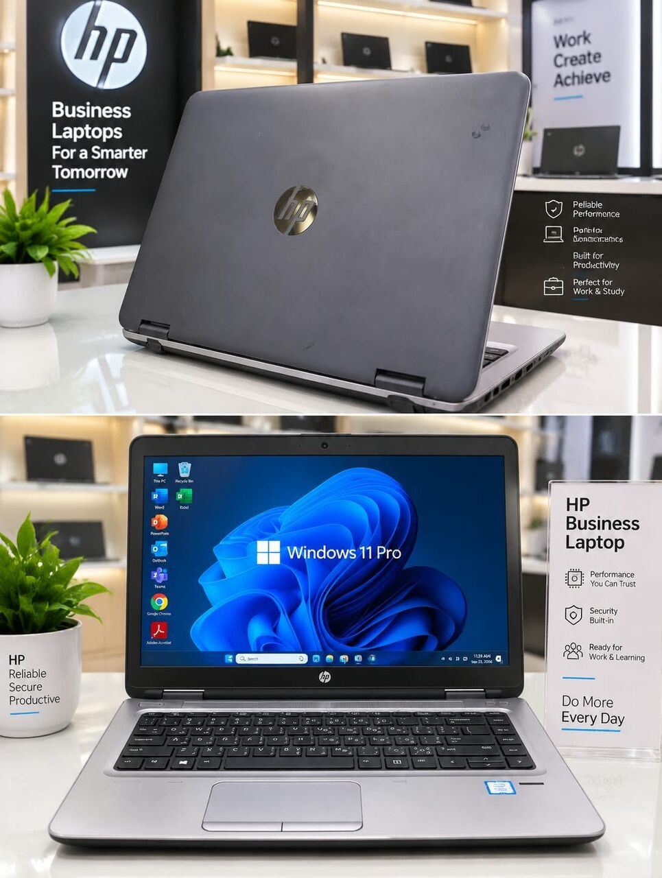 Manama, Computers, BHD 75,  HP Core I5 6th Gen Business Laptop 8GB Ram 256GB SSD Call / 36841488