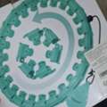 BHD 6,  Smart Weighted Hula Hoop New Peice Exercise Equipment 6 Bhd