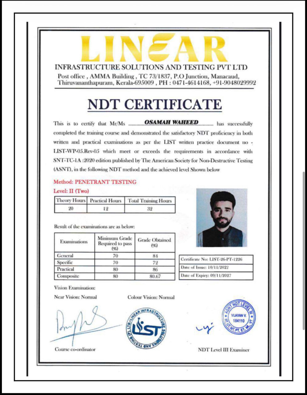 Jubail, Job Seekers, NDT TECHNICIAN