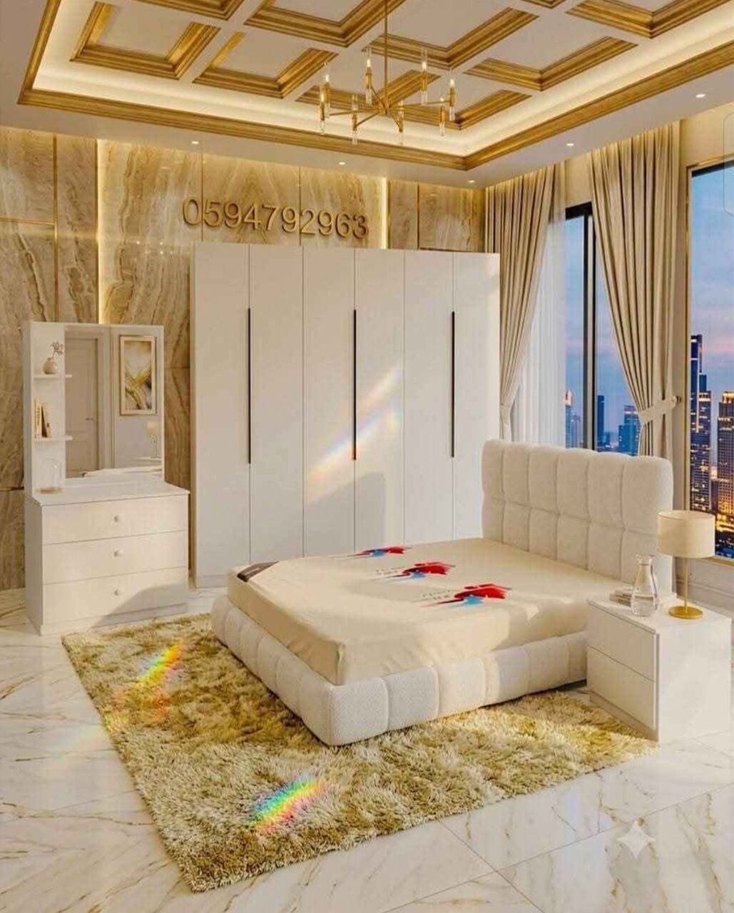 Jeddah, Furniture, SAR 8,  Modern Bedroom Set For Sale