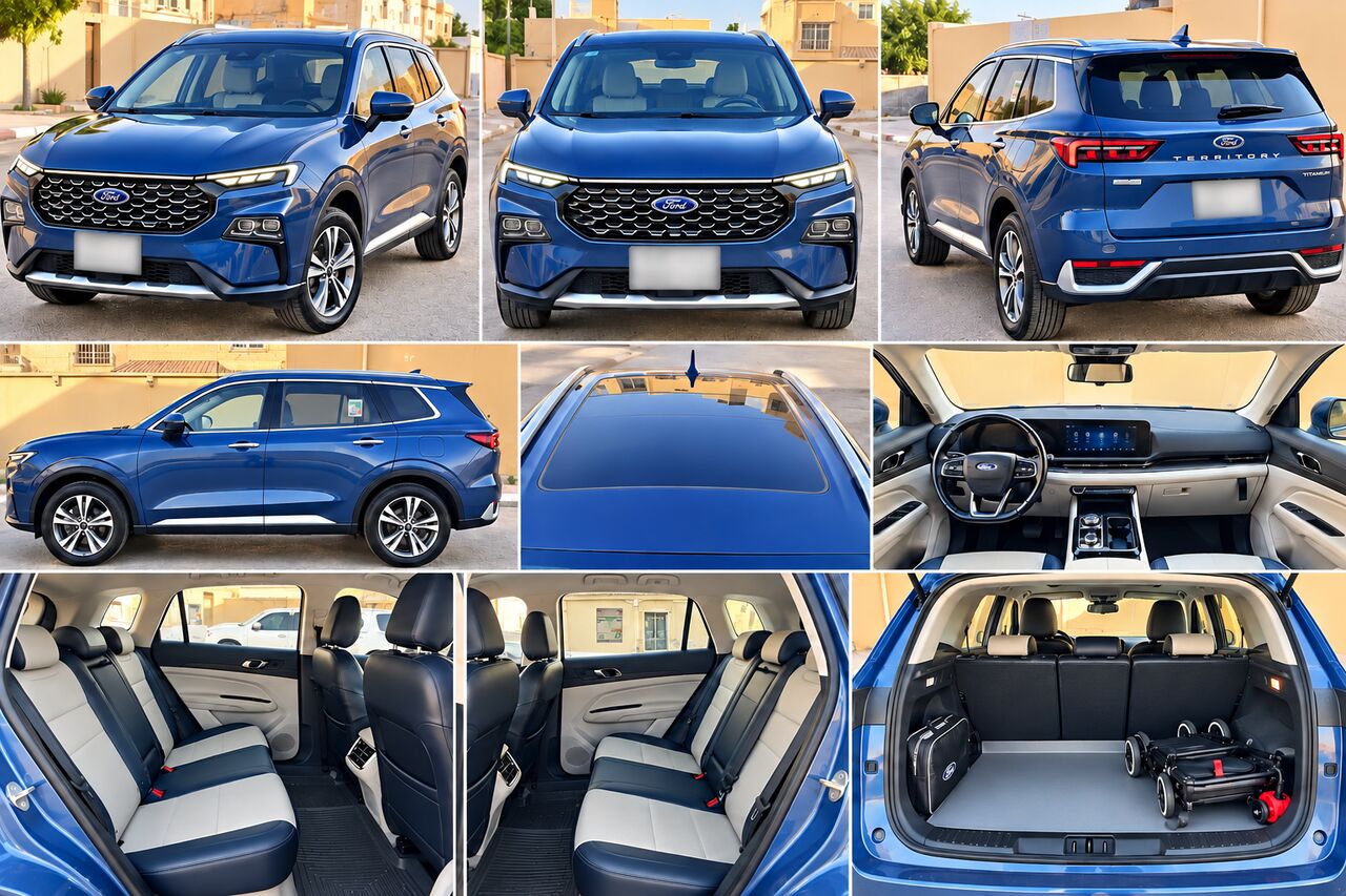 Riyadh, Vehicle Lease Transfer, SAR 2249,  🚙 FORD TERRITORY 2023 TITANIUM – FOR SALE / LEASE TRANSFER