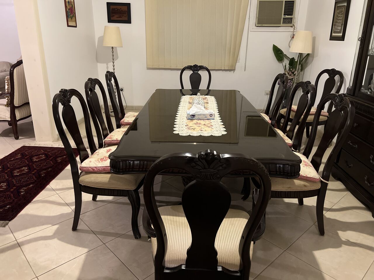 Jeddah, Furniture, SAR 2500,  Dining Table And 8 Chairs