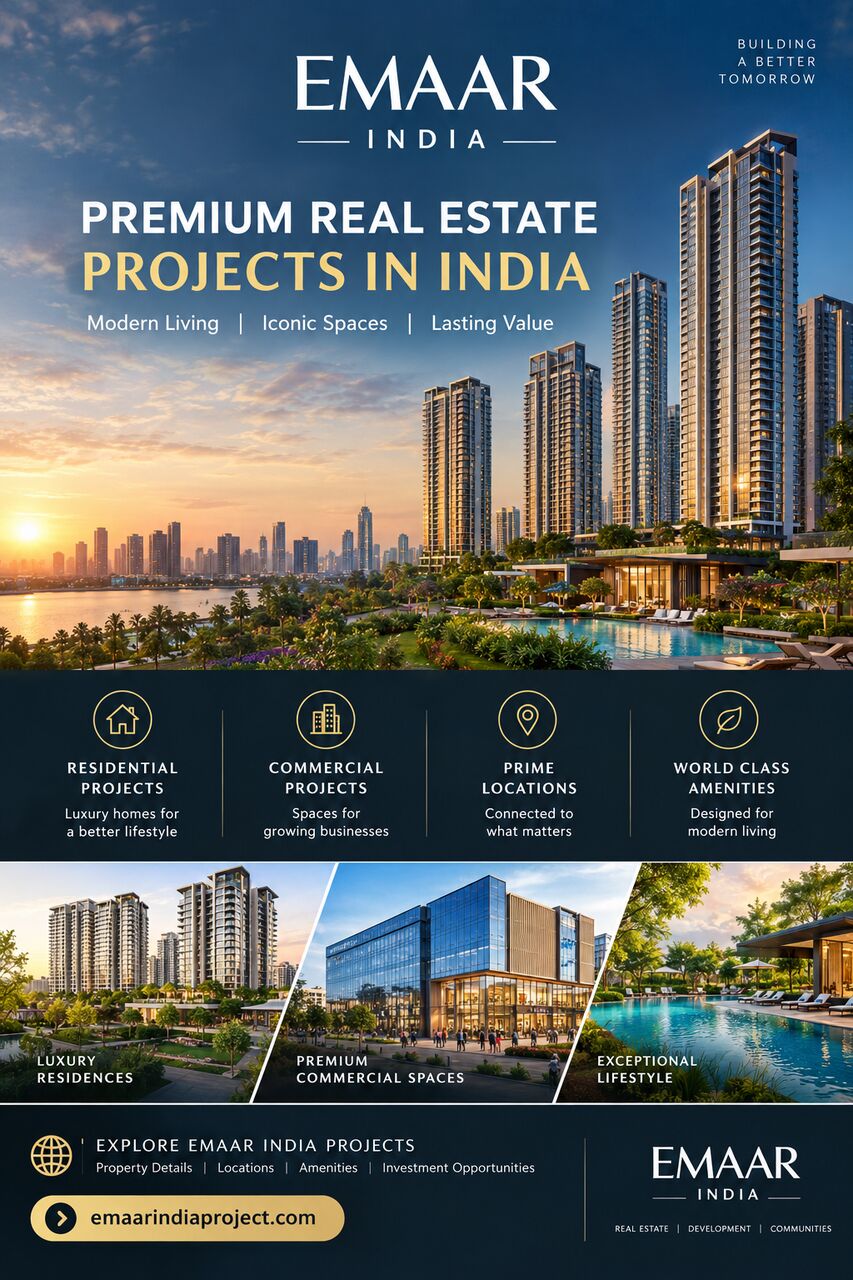 Gurugram, Real Estate For Sale, Emaar India Projects &ndash; Premium Residential & Commercial Properties