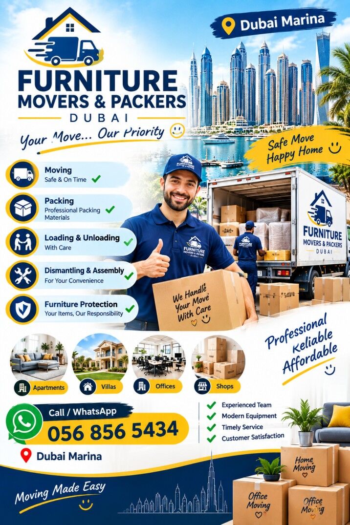 Kabul, Pick Up & Drop Off, Reliable Furniture Movers & Packers | Safe Moving Services