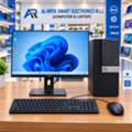 BHD 112,  Best Offer DELL Core I7 7th Gen Computer Set DELL 24" IPS Borderless Monitor 8GB DDR4 RAM