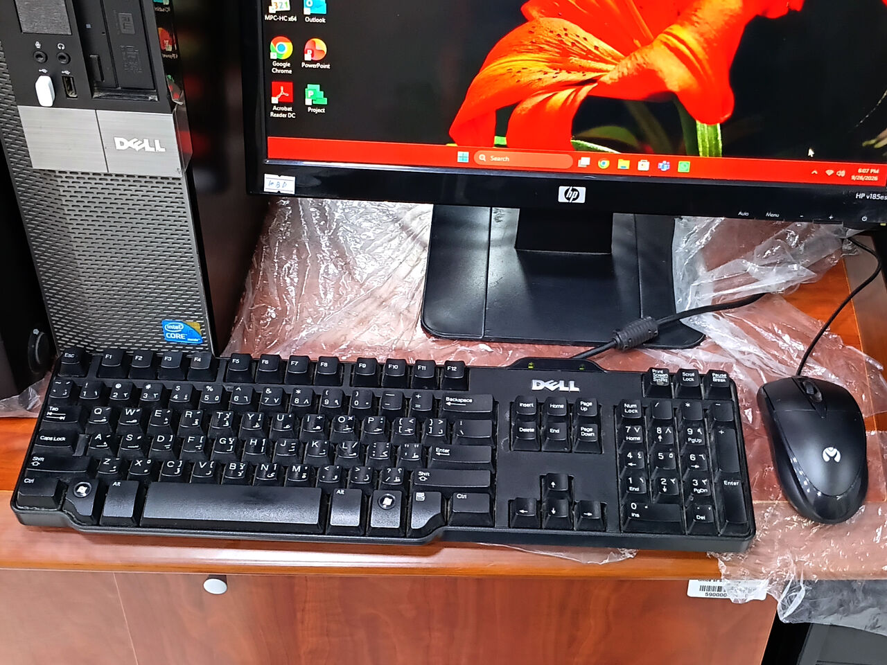 Riffa, Computers, BHD 40,  DELL Computer Set Intel Core I5 RAM 8GB/500GB HDD 19&rsquo;&rsquo; Display With WIFI 40BD Only