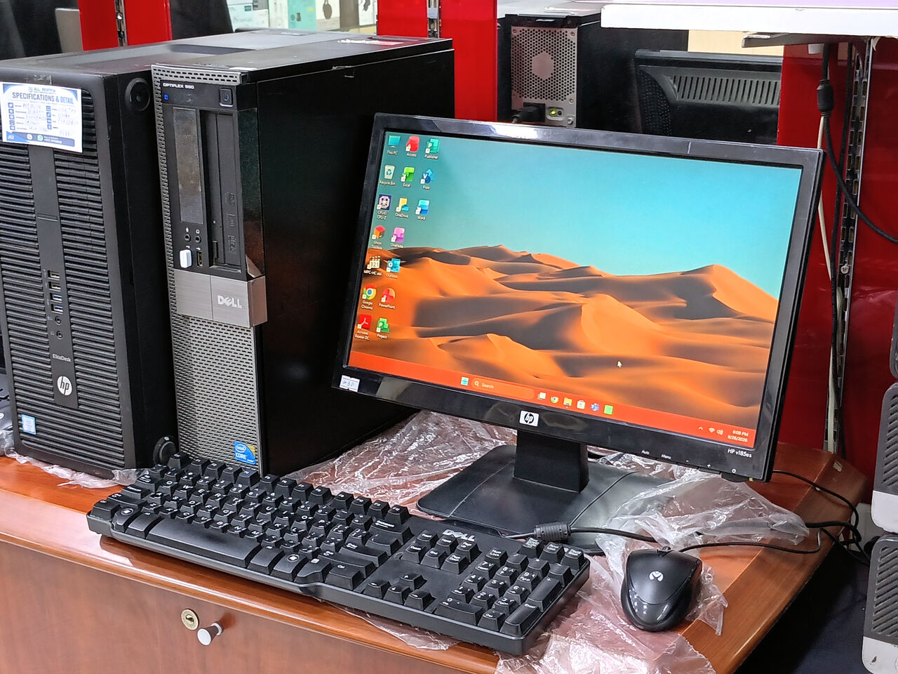 Riffa, Computers, BHD 40,  DELL Computer Set Intel Core I5 RAM 8GB/500GB HDD 19&rsquo;&rsquo; Display With WIFI 40BD Only