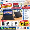 BHD 119,  Lenovo ThinkPad Core I7 8th Gen Laptop AMD 2GB Graphics Card 14" FHD IPS Screen 16GB RAM