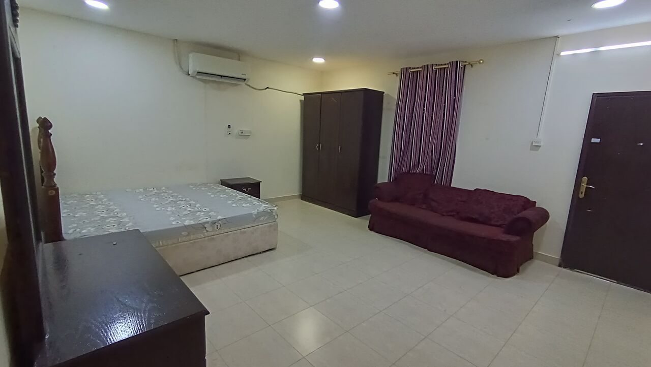 Gudaibiya, Rooms for Rent, BHD 160/month,  Furnished,  Fully Furnished Inclusive Studio Flat Gudaibiya Near Sunny Valley @ 160/- BHD
