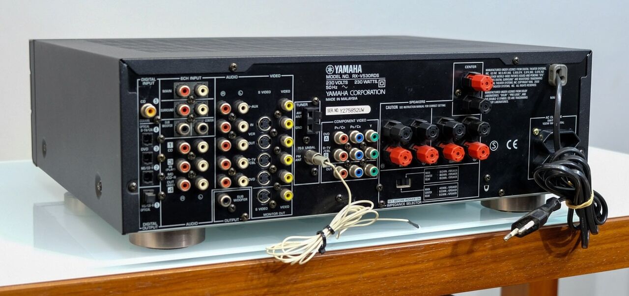 Tanajib, Home Audio, SAR 1250,  Yamaha RX-V530RDS AV Receiver