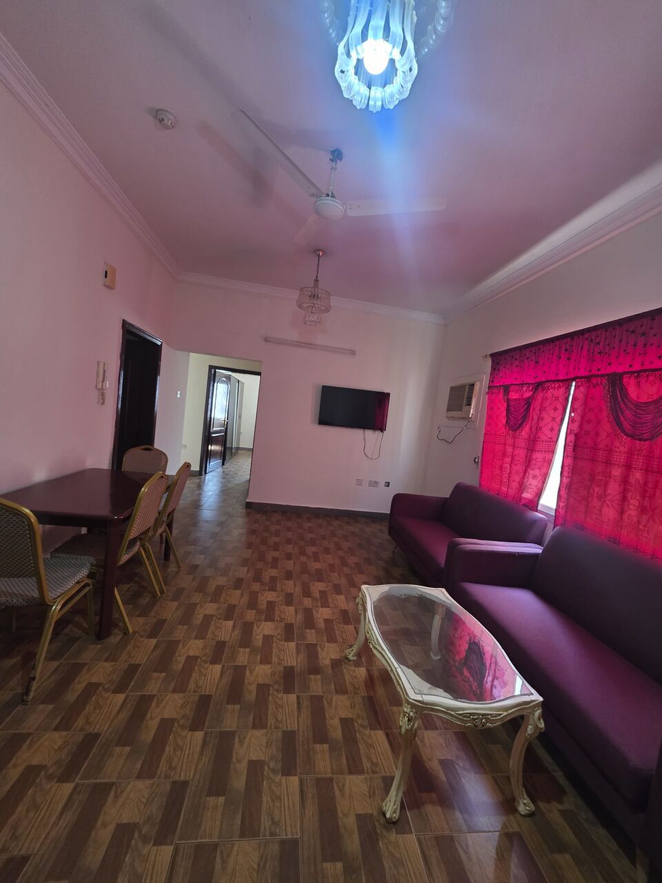 Mahooz, Apartments, Flats, Houses & Villas, BHD 280/month,  Furnished,  2 BR,  Parking , Balcony & WiFi - Fully Furnished 2 BHK Flat With Ewa @ 280/BD In Mahooz
