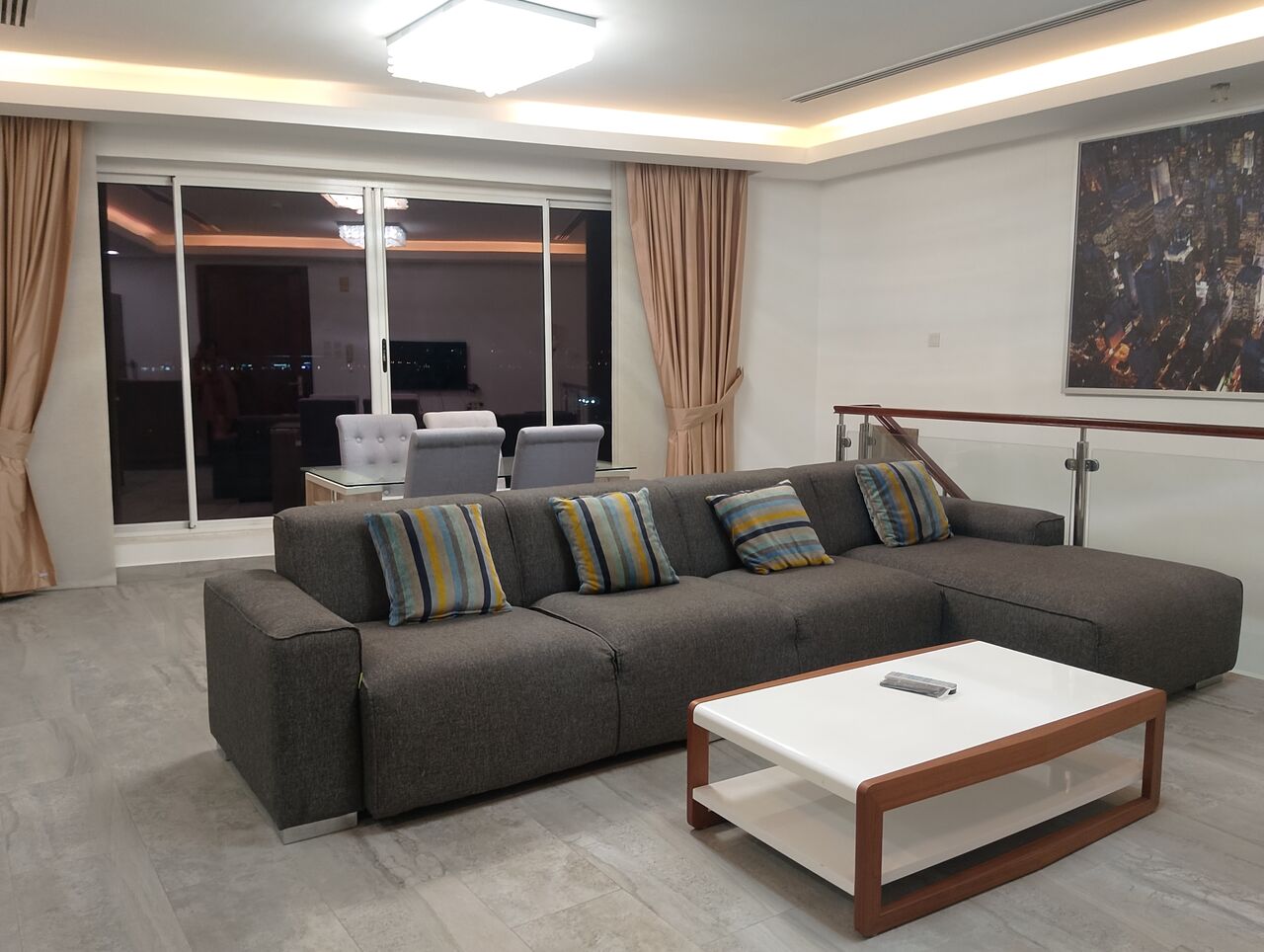 Manama, Apartments, Flats, Houses & Villas, BHD 600/month,  Furnished,  3 BR,  10 Sq. Meter,  For Rent 3BR Duplex In Amwaj