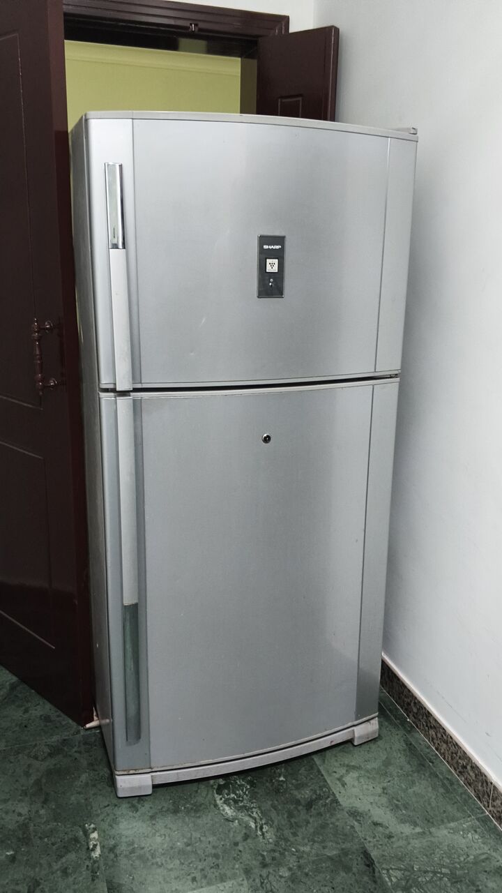 Hoora, Furniture, BHD 60,  Sharp Double Door Refrigerator Silver