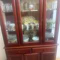 SAR 950,  Wooden Cupboard And 6 Seater Wooden  Dining Table For Sale