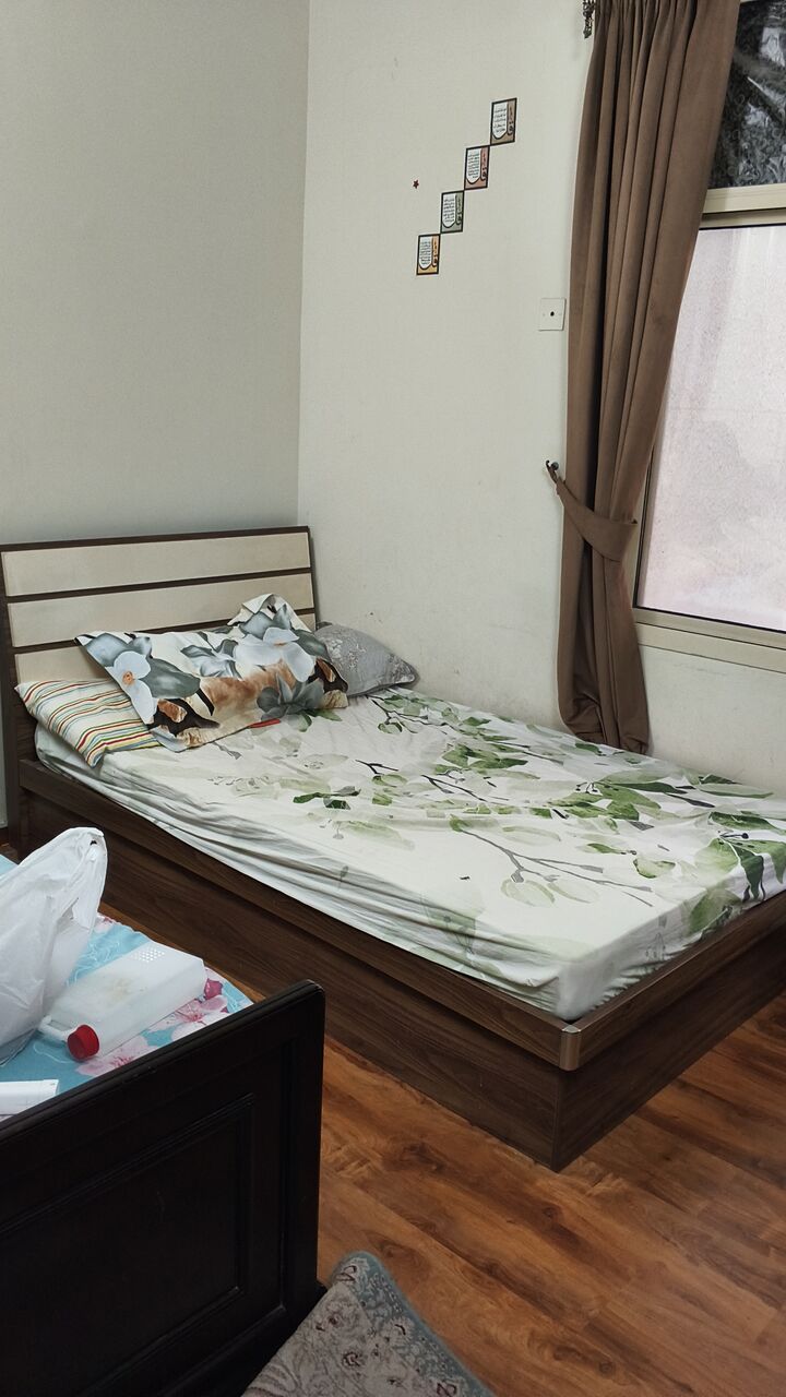 Hoora, Furniture, BHD 35,  Single / Semi-Double Bed Frame (120x200) With Mattress & Hydraulic Storage - 35 BD