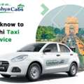 Lucknow To Delhi Taxi Service