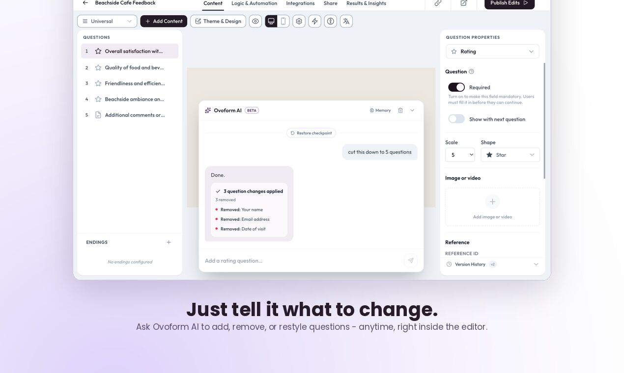 Mumbai, Software Development, Ovoform - AI-Powered Form & Survey Builder