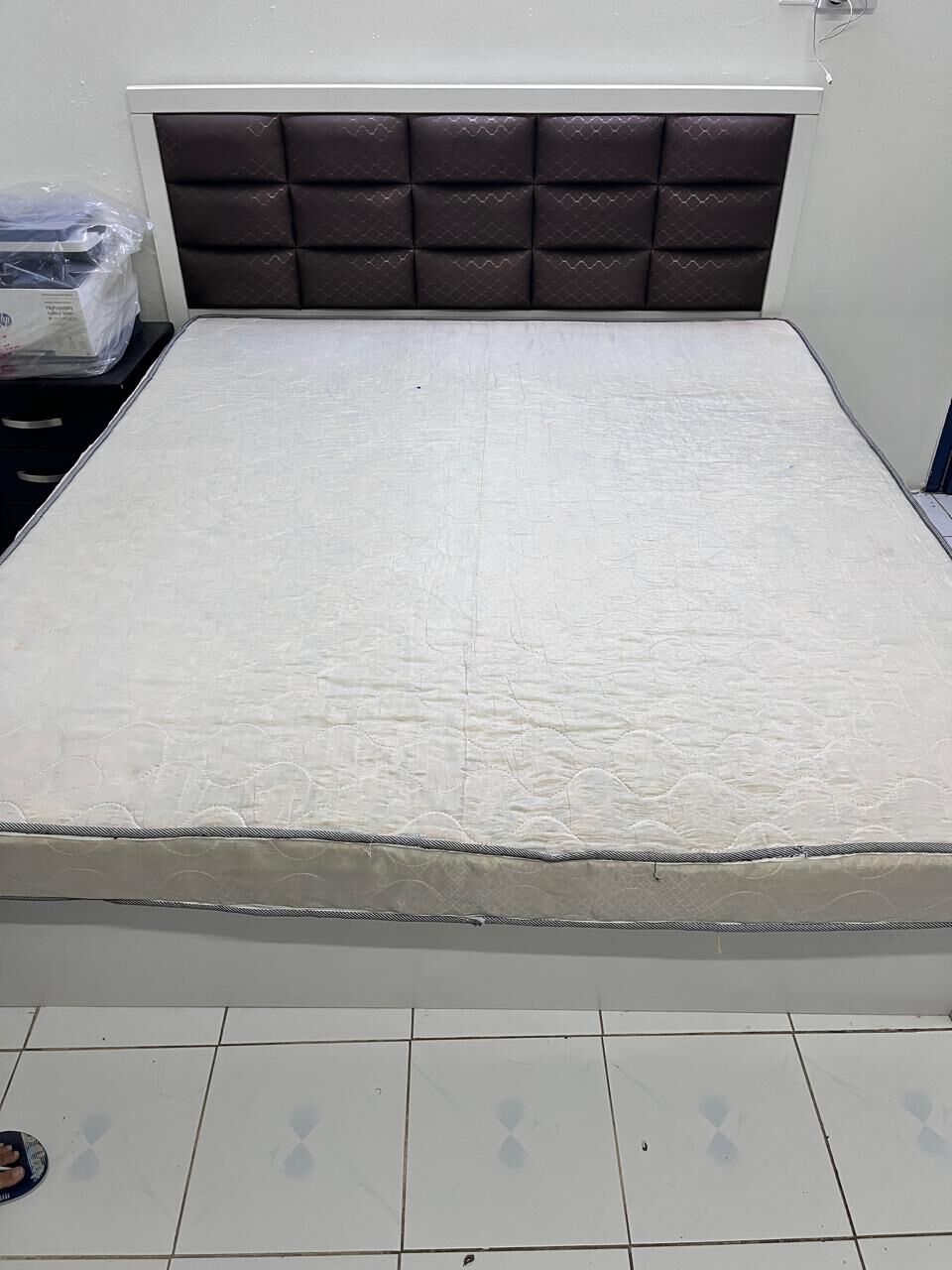 Al Malaz, Household Items, SAR 75,  Double Bed Matress 5 Inches Thick, Size 180*200 For Sale, Good Condition 75 SAR ONLY