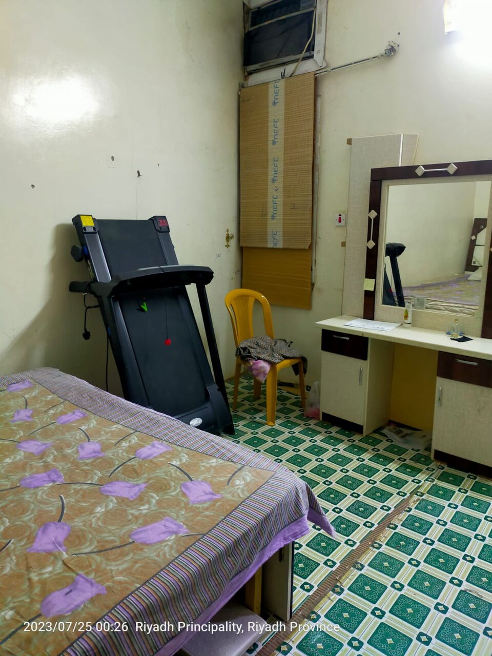 Riyadh, Rooms for Rent, SAR 850/month,  Furnished,  Furnished, Offering One Bedroom In 2 Room Flat