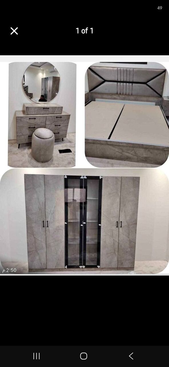 Al Iskan, Furniture, SAR 111,  New Bedroom Set Sale Online Home Devlree Free