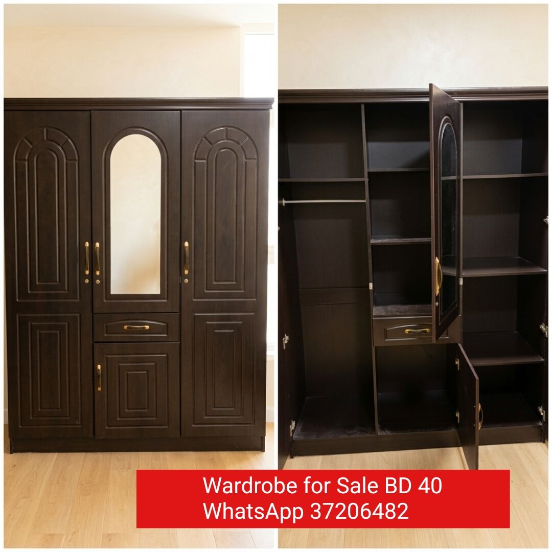 Manama, Furniture, BHD 40,  ✅️ Wardrobe For Sale In Good Condition With Delivery