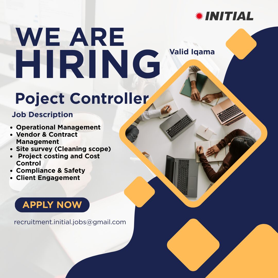 Riyadh, Jobs, Project Controller