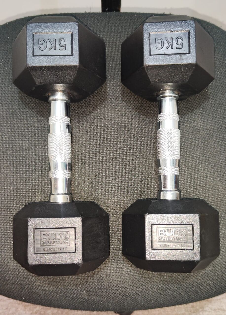 Jeddah, Health & Beauty Items, SAR 89,  5 KG DUMBBELLS FOR SALE 💪 🏋️