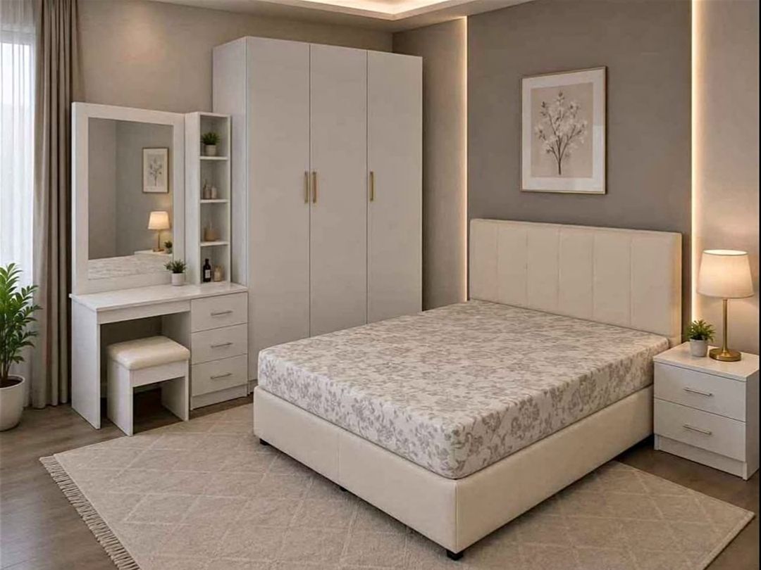 Jeddah, Furniture, SAR 5,  ✨ Premium Bedroom Set 🛏️ | 🚚 Free Delivery | 🔧 Free Installation |