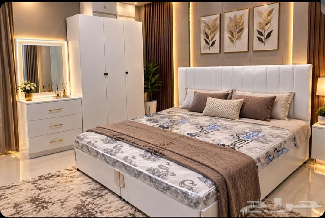 Jeddah, Furniture, SAR 5,  ✨ Premium Bedroom Set 🛏️ | 🚚 Free Delivery | 🔧 Free Installation | 📞