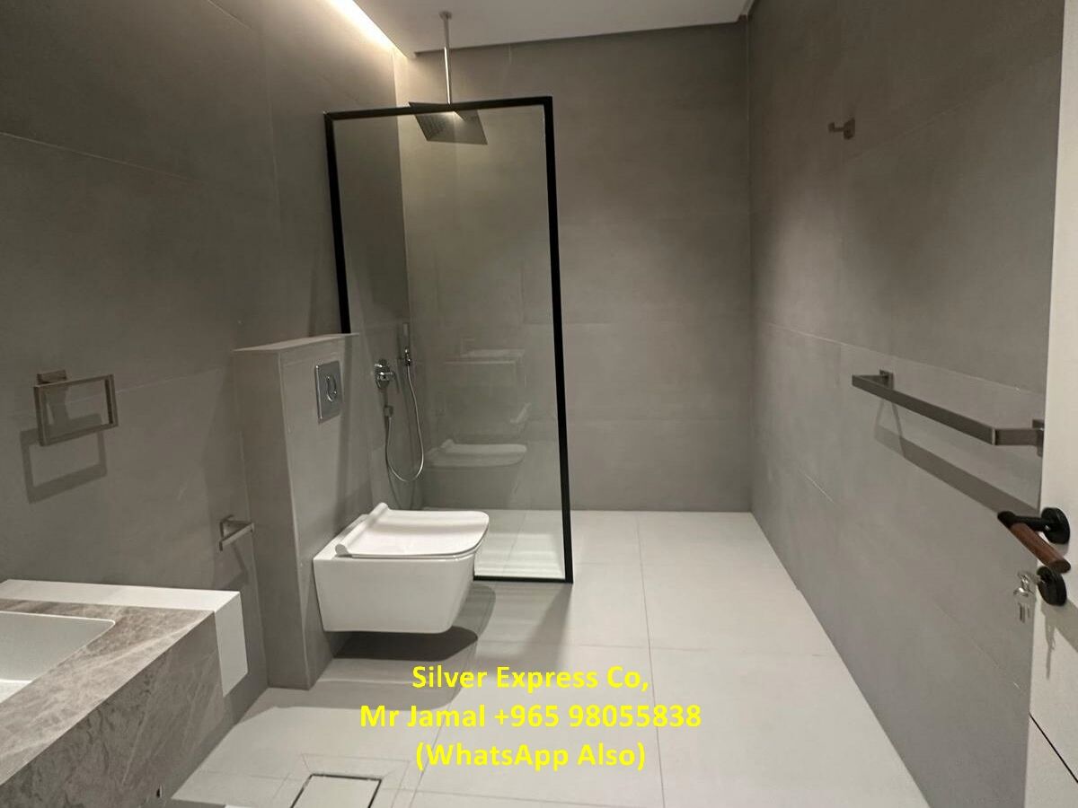 Kuwait City, Apartments, Flats, Houses & Villas, KWD 750/month,  3 BR,  200 Sq. Meter,  Brand New Fully Sea View Apartment For Rent In Hassa Al Mubarak.