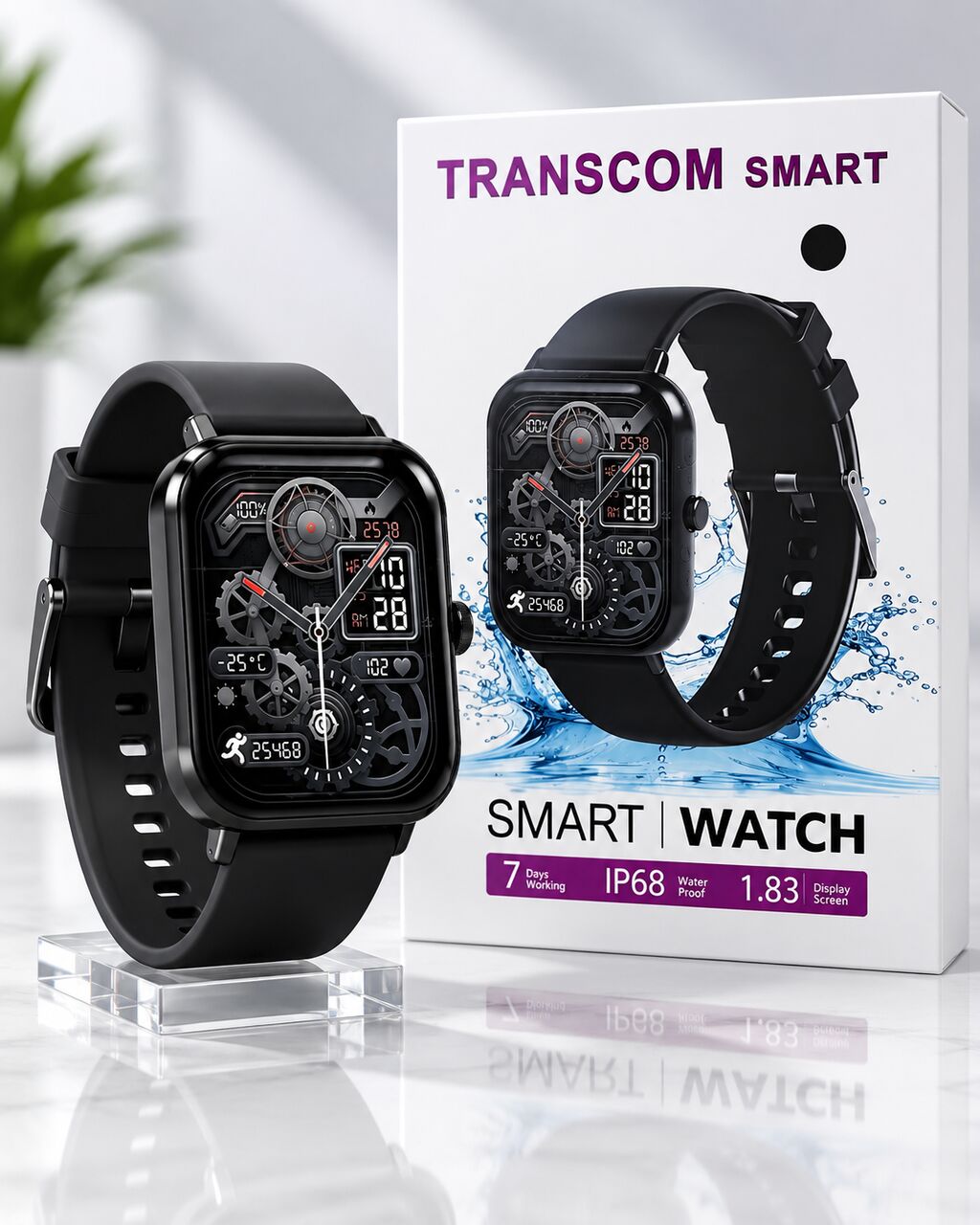 Riyadh, Watches, SAR 120,  TRANSCOM Smart Watch