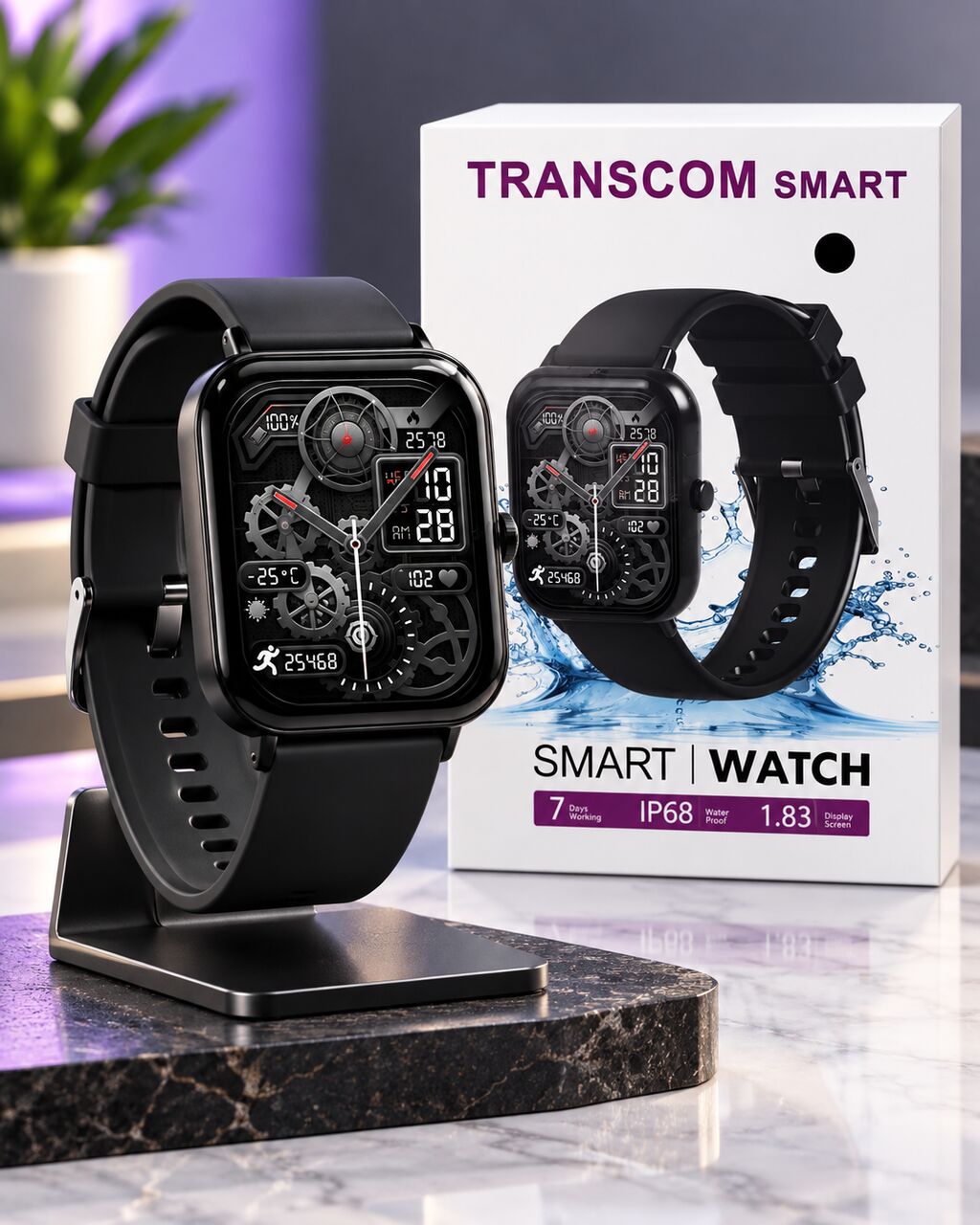 Riyadh, Watches, SAR 120,  TRANSCOM Smart Watch