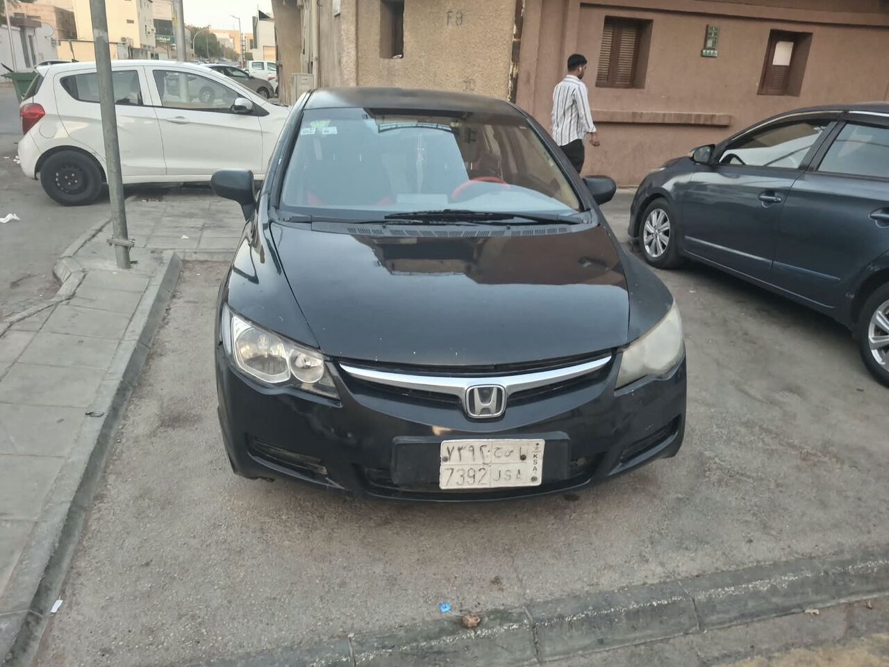 Riyadh, Vehicles, Cars & Trucks , SAR 8500,  Honda Civic,  2008,  Manual,  280 KM,  HONDA CVIC  BALACK /8500