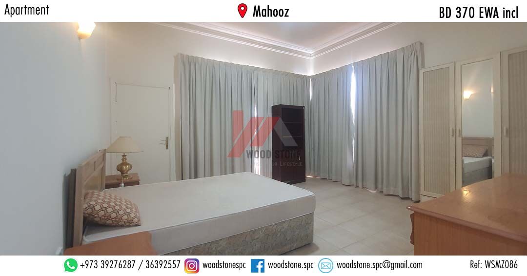 Mahooz, Apartments, Flats, Houses & Villas, BHD 370/month,  Furnished,  2 BR,  110 Sq. Meter,  Furnished 2 Bedroom Apartment, Mahooz - BD 370 Incl WSMZ086