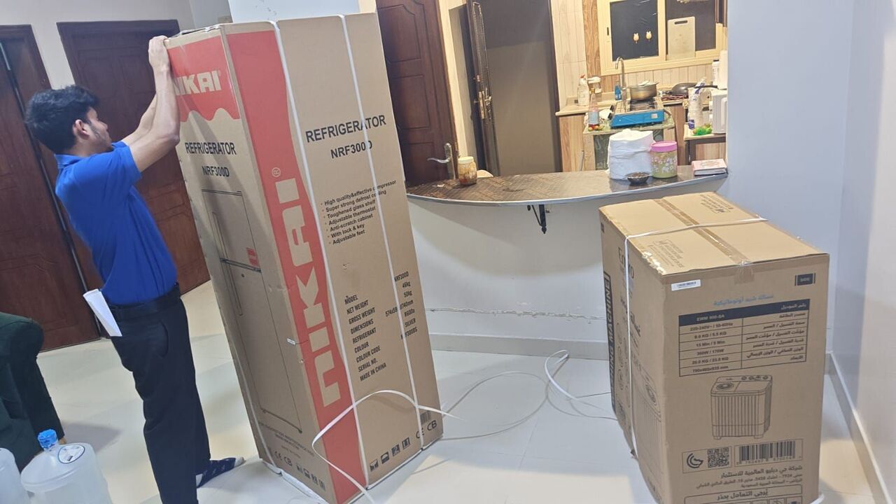 Hofuf, Electronics, SAR 1100,  New Fridge And Washing Machine For Sale Only 2 Months Old