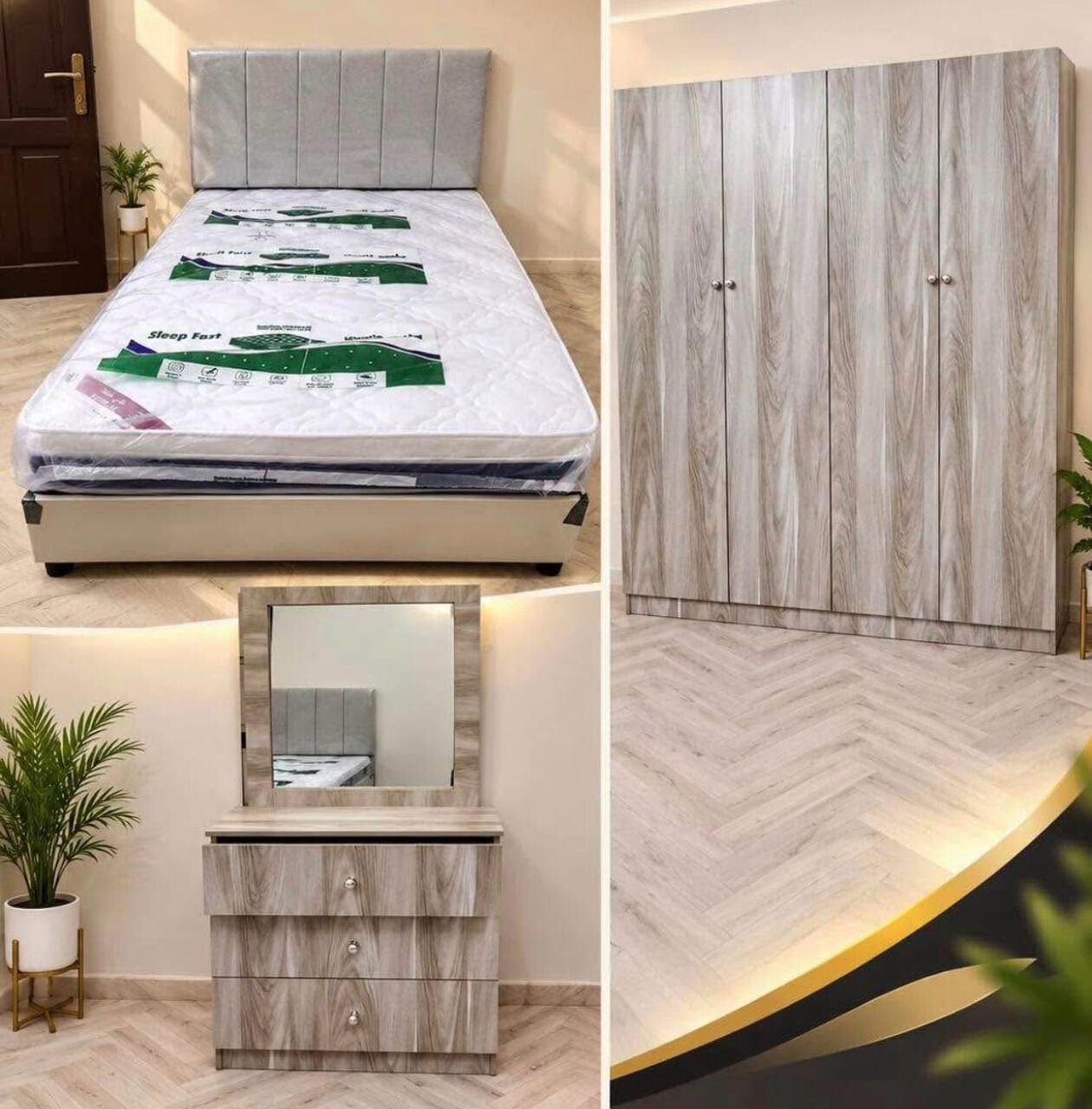 Jeddah, Furniture, SAR 5,  Modern Premium Quality Bedroom Set | Stylish & Elegant Design