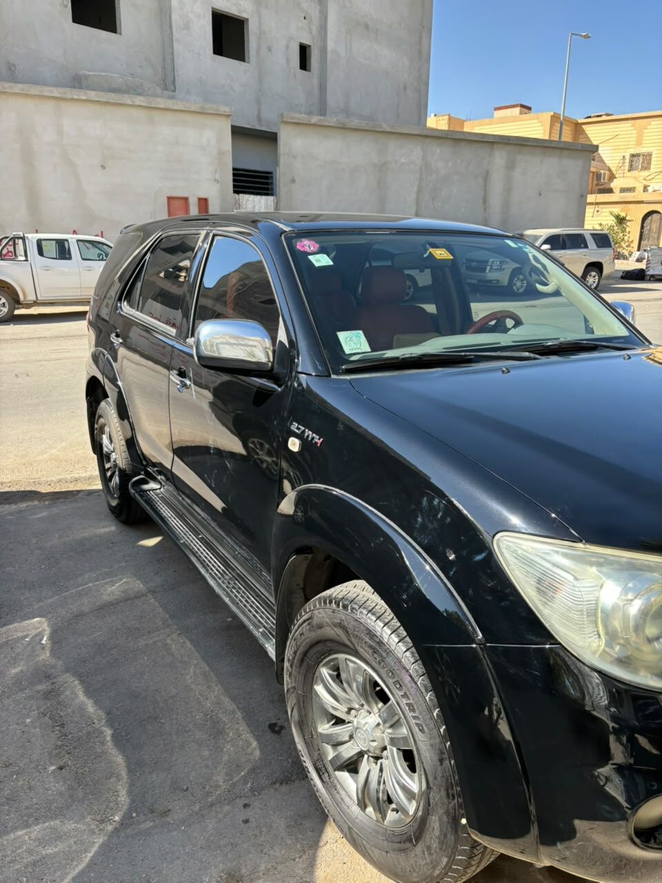 Riyadh, Vehicles, Cars & Trucks , SAR 27000,  Toyota Fortuner,  2009,  Automatic,  380000 KM,    &ndash; Black Color, Excellent Condition, New Tires & Battery