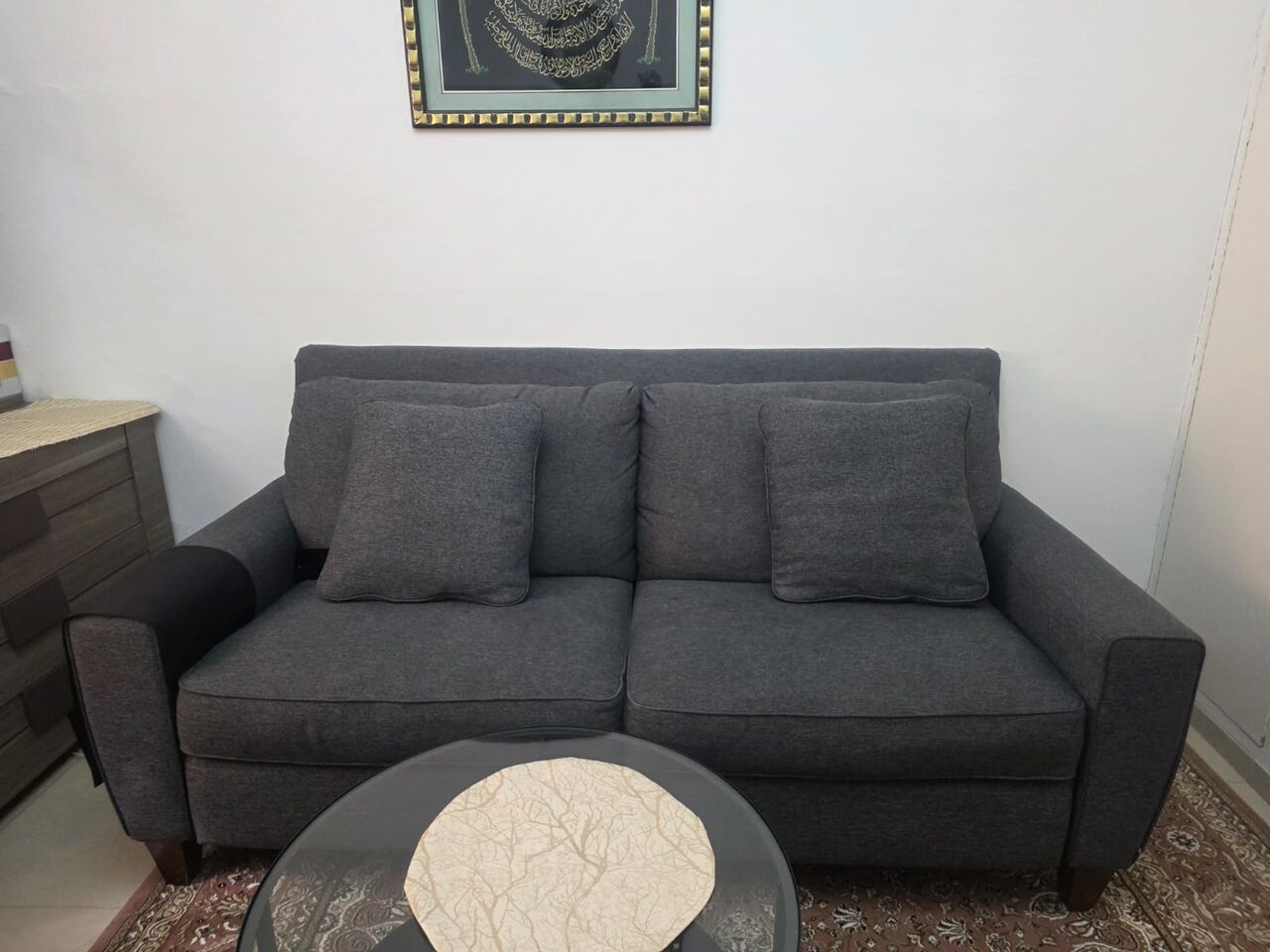 Jeddah, Furniture, SAR 400,  (NATUZZI) Italian Big Size Sofa (Set Of 2) Recliner Sofas At Very Cheap Price