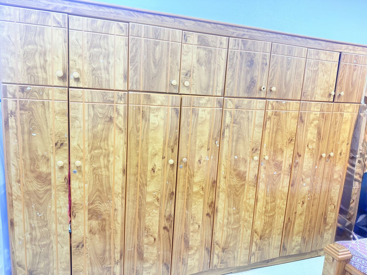Jeddah, Furniture, SAR 2000,  King Size Bed With Medicated Mattress And Base Along With Side Tables And Dressing Table A