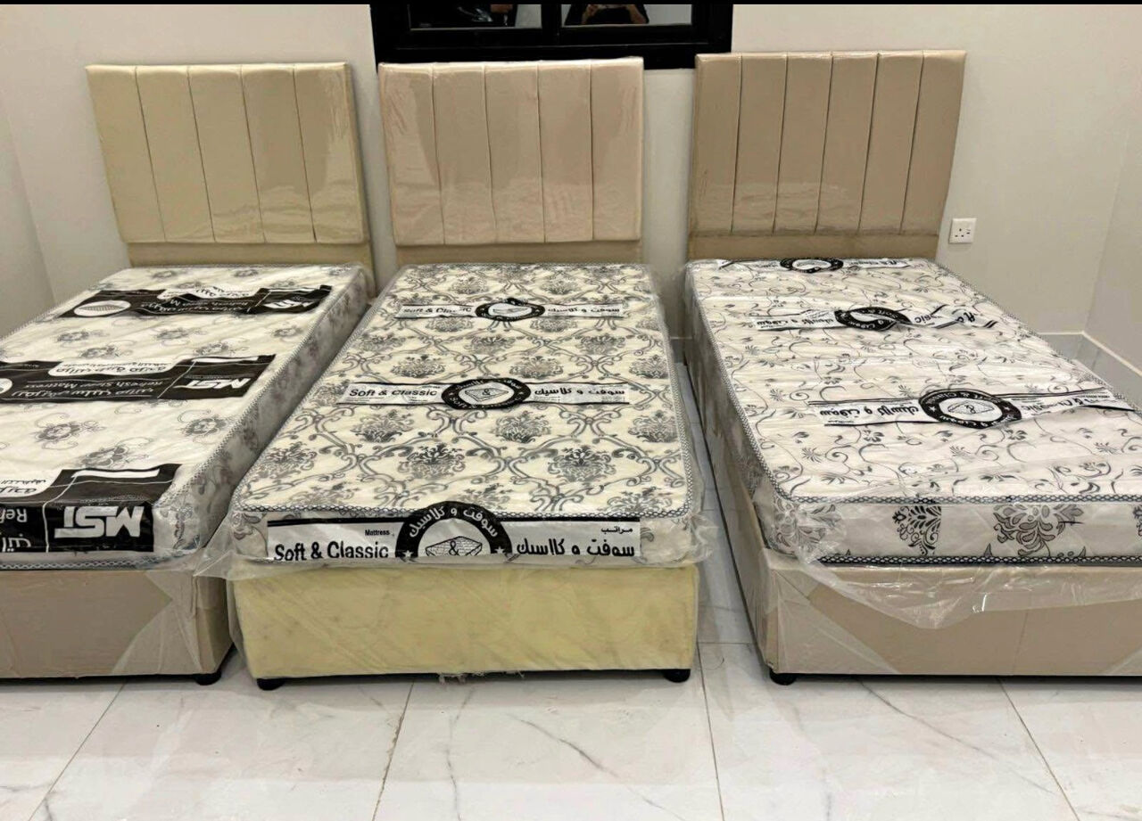 Jeddah, Furniture, SAR 5,  Single Bed | Medium Size Bed | Double Bed &ndash; Premium Quality & Modern Design
