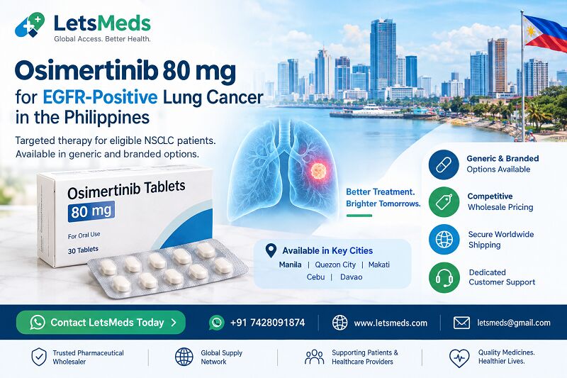Quezon City, Health & Beauty Items, PHP 100,  Osimertinib Price In Quezon City | Lung Cancer Medicine In Philippines