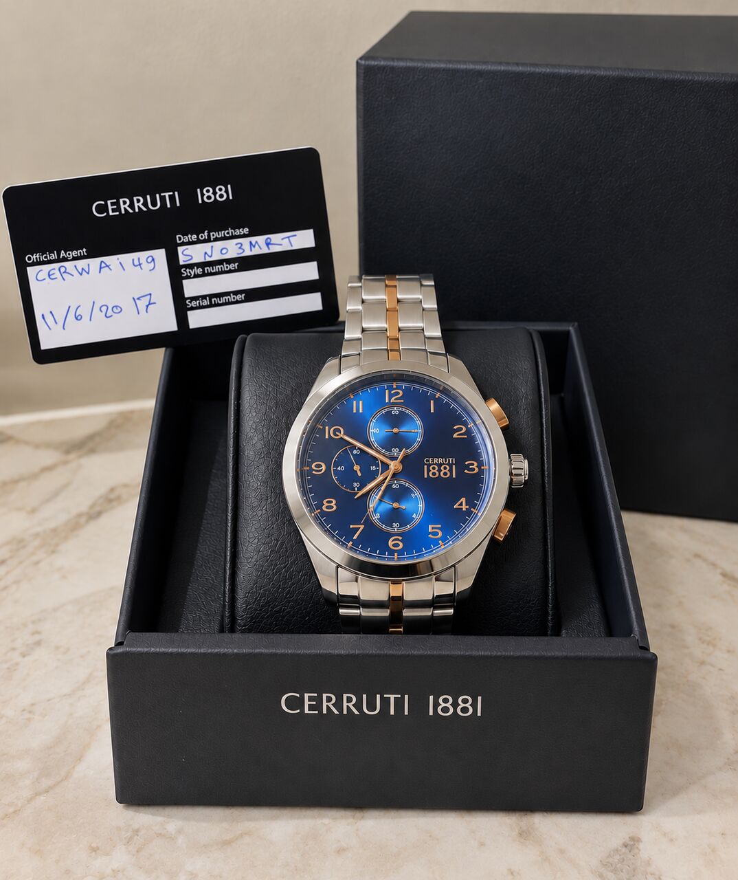 Riyadh, Watches, SAR 1150,  CERRUTI 1881 Original Men&rsquo;s Watch For Sale &ndash; Excellent Condition