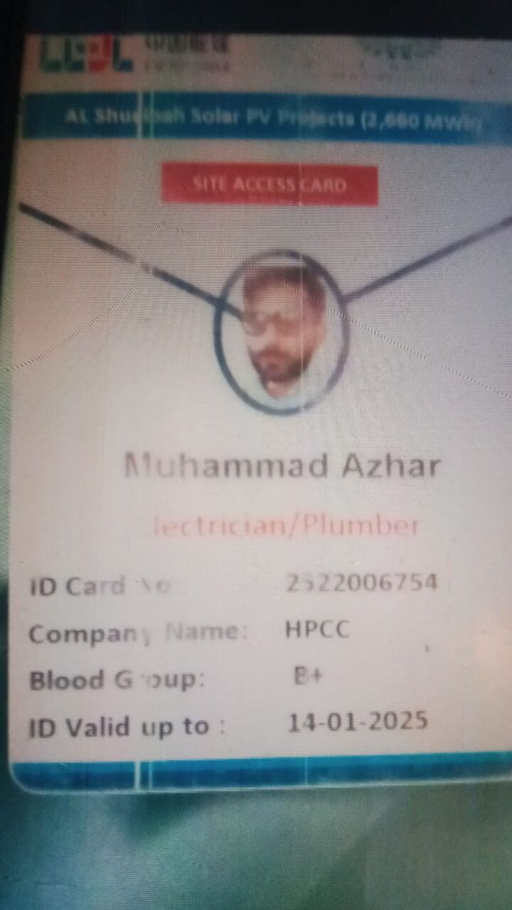Jeddah, Job Seekers, Electric Plumber