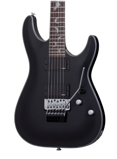 Riyadh, Musical Instruments, SAR 4,  Schecter Damien Platinum 6 FR Black FOR SALE (Almost New)