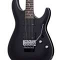 SAR 4,  Schecter Damien Platinum 6 FR Black FOR SALE (Almost New)