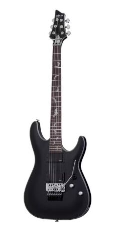 Riyadh, Musical Instruments, SAR 4,  Schecter Damien Platinum 6 FR Black FOR SALE (Almost New)