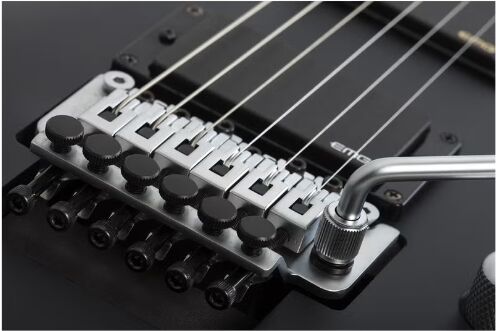 Riyadh, Musical Instruments, SAR 4,  Schecter Damien Platinum 6 FR Black FOR SALE (Almost New)