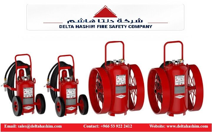 Dammam, Marketing, UL Listed, 125 LBS Wheeled Fire Extinguishers, Aramco Approved Bulk Stock Available Dmm.