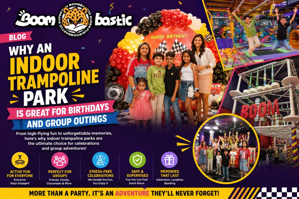 Gurugram, Event Planning, Are You Looking For A Kids Play Area In Gurgaon For A Birthday Party?  Boombastic In Secto